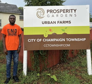 Johnson Opeyemi Adegbola in the News-Gazette Article